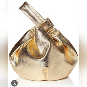 Avalon Gold Wristlet Clutch